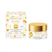 Bielenda Royal Bee Elixír Emelő és feszesítő ránctalanító arckrém 50+ nappali/éjszakai 50ml