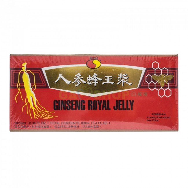 Big star ginseng royal jelly ampulla 10X10ml