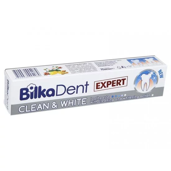 Bilka fogkrém expert clean & white 75ml Bilka fogkrém expert clean & white 75ml