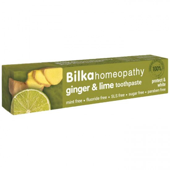 Bilka fogkrém homeopátiás gyömbér-lime 75ml