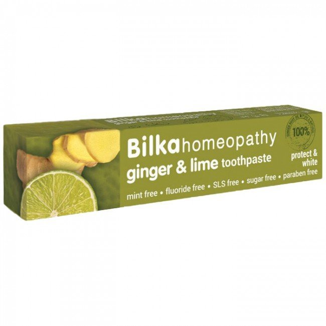 Bilka fogkrém homeopátiás gyömbér-lime 75ml