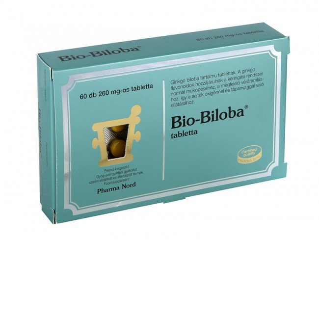 Bio-Biloba tabletta 60db Bio-Biloba tabletta 60db