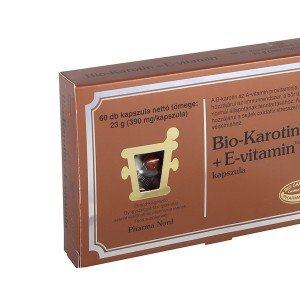 Bio-Karotin+E vitamin tabletta 60db