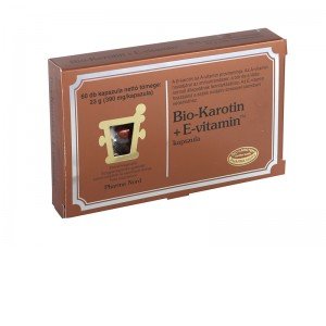 Bio-Karotin+E vitamin tabletta 60db