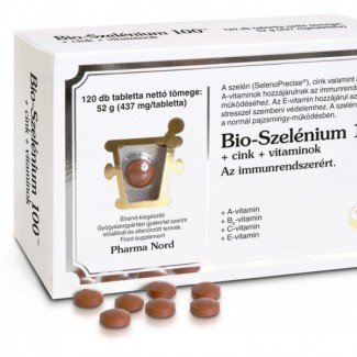 Bio-Szelénium 100+Cink+Vitaminok 120db