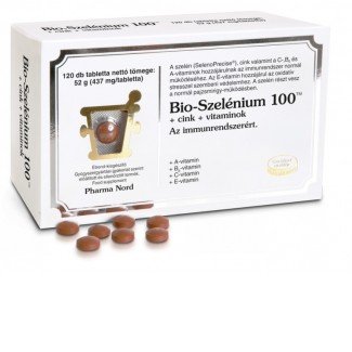 Bio-Szelénium 100+Cink+Vitaminok 120db