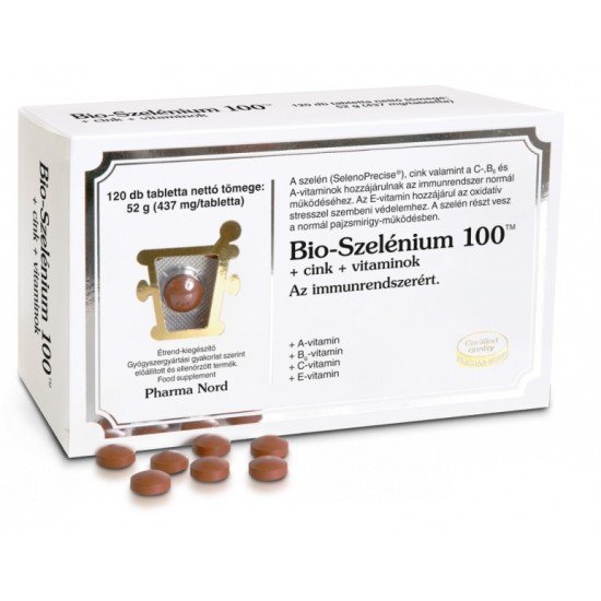 Bio-Szelénium 100+Cink+Vitaminok 120db