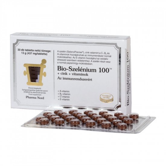 Bio-Szelénium 100+Cink+Vitaminok 30db