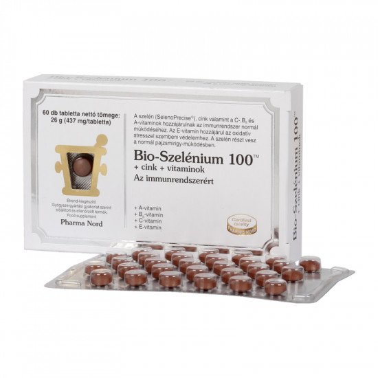 Bio-Szelénium 100+Cink+Vitaminok 60db