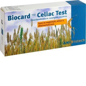 Biocard lisztérzékenységi teszt 1db
