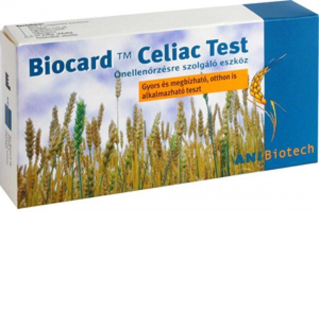 Biocard lisztérzékenységi teszt 1db