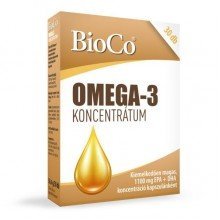 Bioco omega-3 koncentrátum kapszula 30db