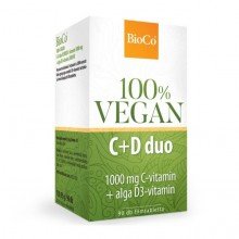 Bioco vegán c+d-vitamin duo tabletta 90db