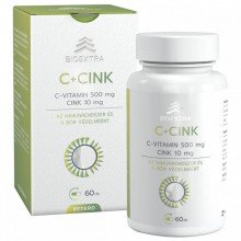 Bioextra c-vitamin+cink kapszula 60db