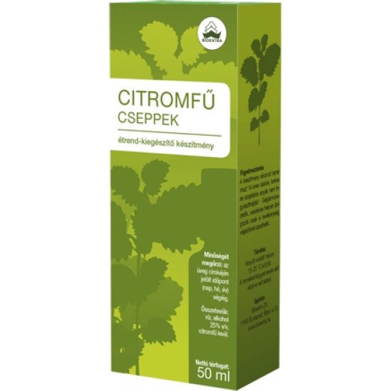 Bioextra citromfű csepp 50ml