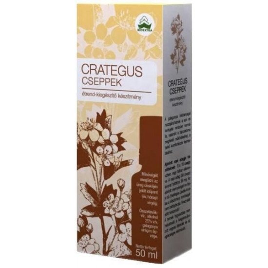 Bioextra crategus cseppek 50ml Bioextra crategus cseppek 50ml