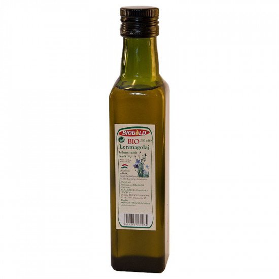 Biogold Lenmagolaj Salátaolaj 250 ml