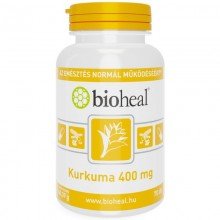 Bioheal kurkuma 400mg tabletta 70db