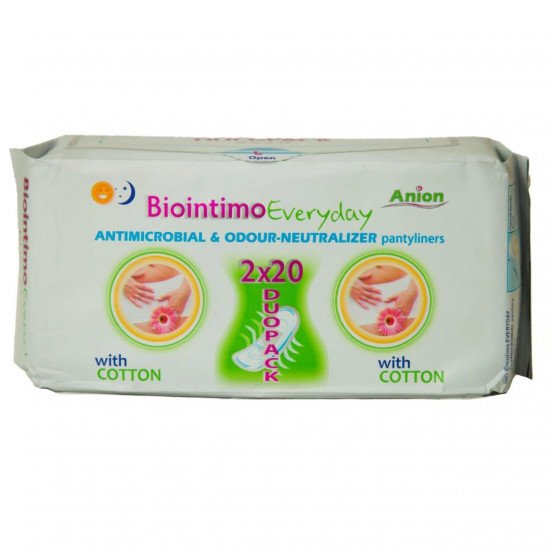 Biointimo Intim Betét Duopack Everyday 2X20 db