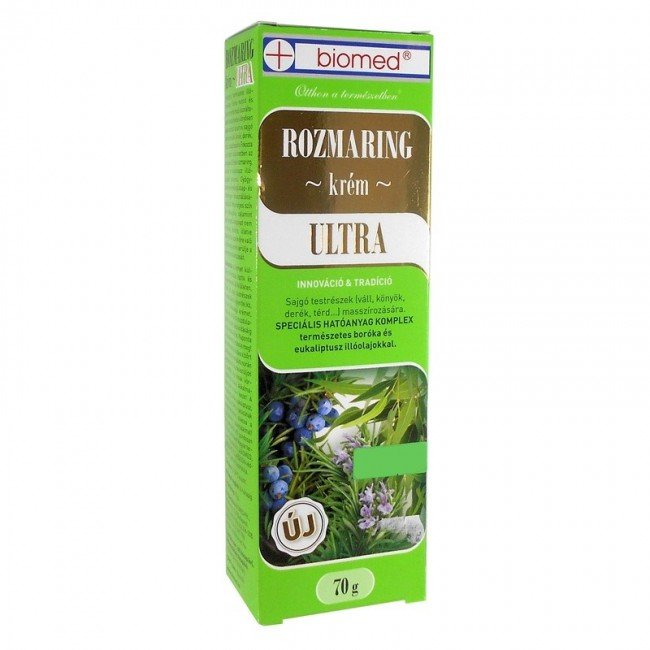Biomed rozmaring krém ultra 70g Biomed rozmaring krém ultra 70g