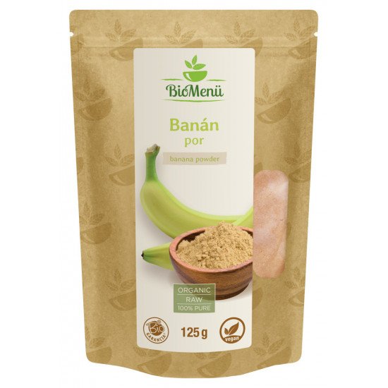 BioMenü BIO BANÁN por 125g