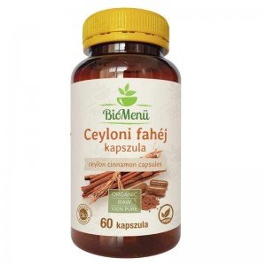 Biomenü bio ceyloni fahéj kapszula 60db