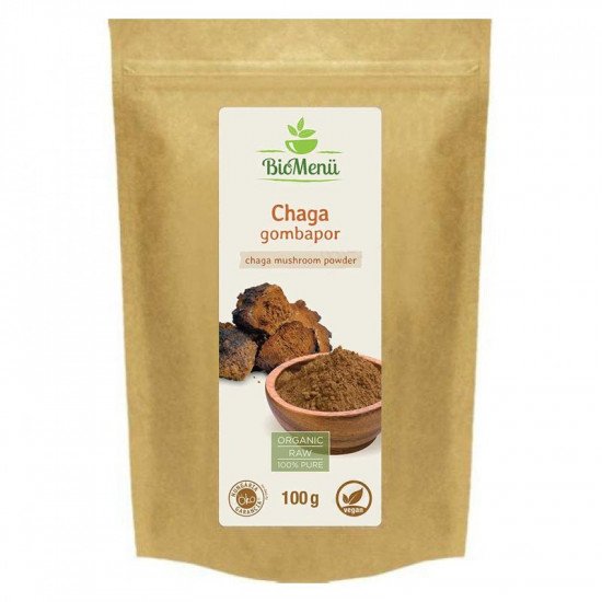 Biomenü bio chaga gombapor 100g