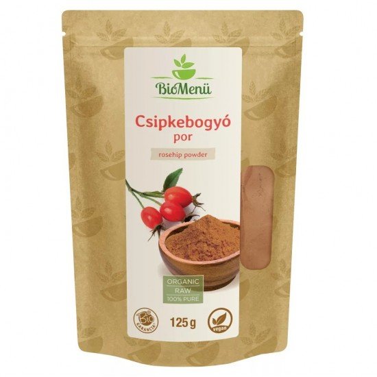 Biomenü bio csipkebogyó por 125g