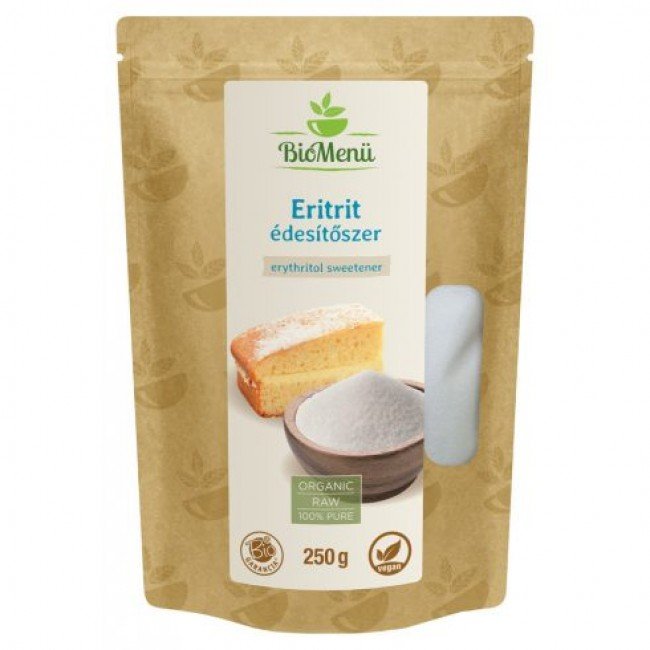 BioMenü BIO ERITRIT édesítőszer 250g BioMenü BIO ERITRIT édesítőszer 250g