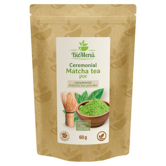 BioMenü BIO MATCHA TEA CEREMONIAL por 60g