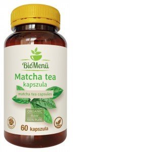BioMenü BIO MATCHA TEA kapszula 60db