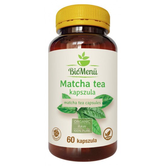 BioMenü BIO MATCHA TEA kapszula 60db