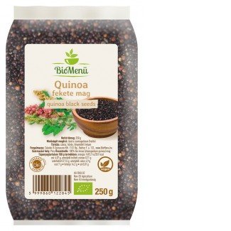 BioMenü BIO QUINOA fekete mag 250g
