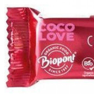 Biopont bio coco love kókusz-vörösáfonya szelet 30g