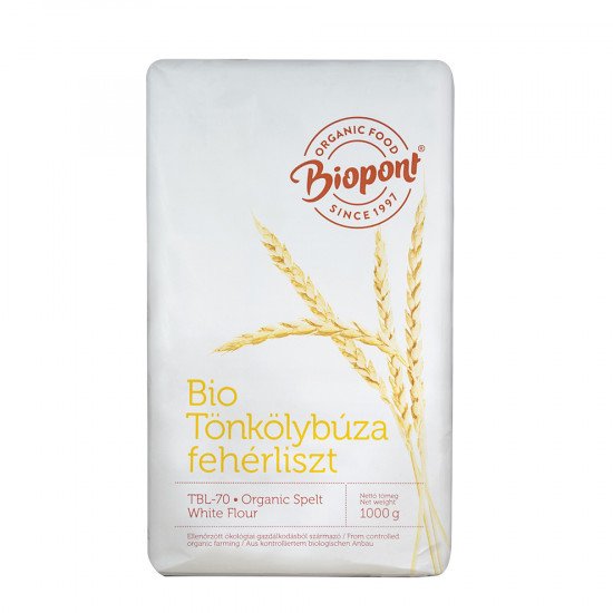 Biopont bio tönkölybúza fehérliszt tbl-70 1000g 