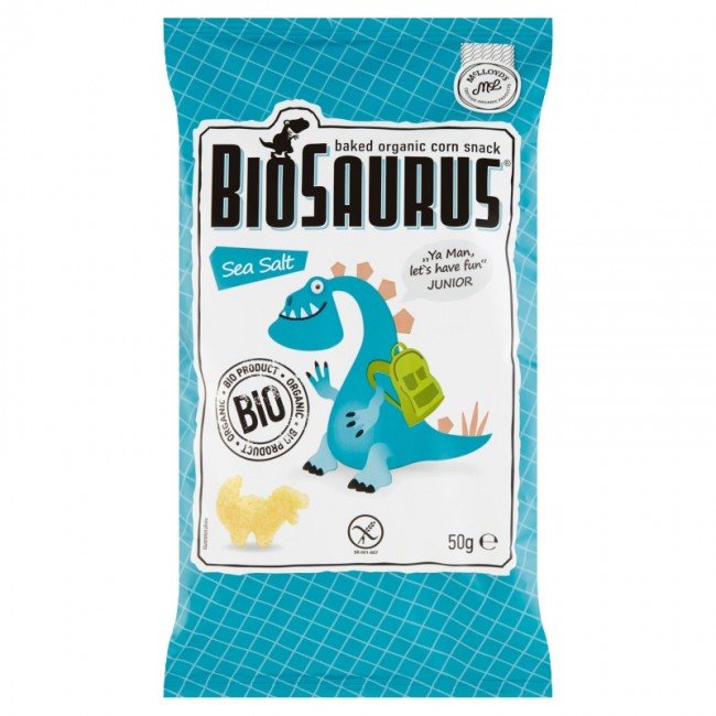 Biopont biosaurus kukoricasnack sós 50g 