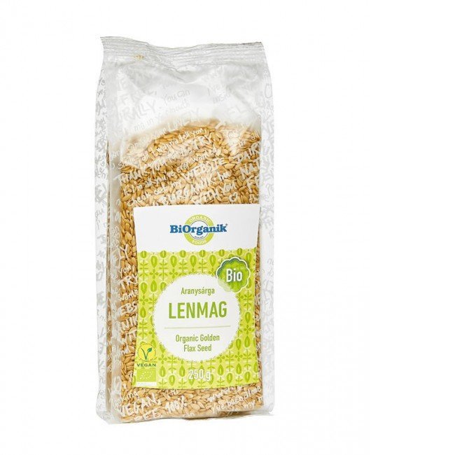 Biorganik bio aranysárga lenmag 250g Biorganik bio aranysárga lenmag 250g