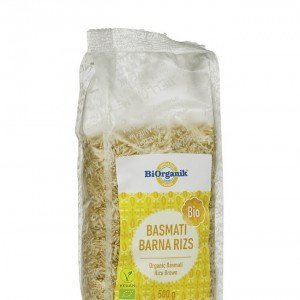 Biorganik bio basmati barnarizs 500g 
