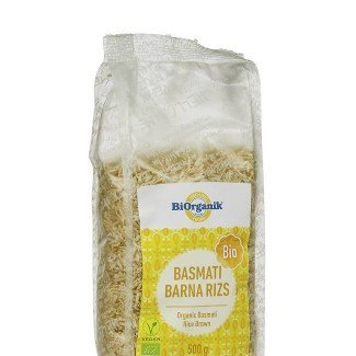 Biorganik bio basmati barnarizs 500g 
