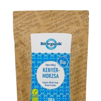 Biorganik bio kenyérmorzsa teljes kiőrlésű 200g