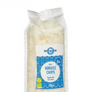 Biorganik bio kókusz chips 100g