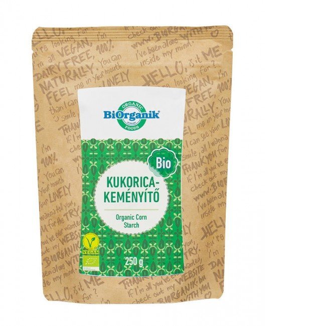 Biorganik bio kukorica keményítő 250g