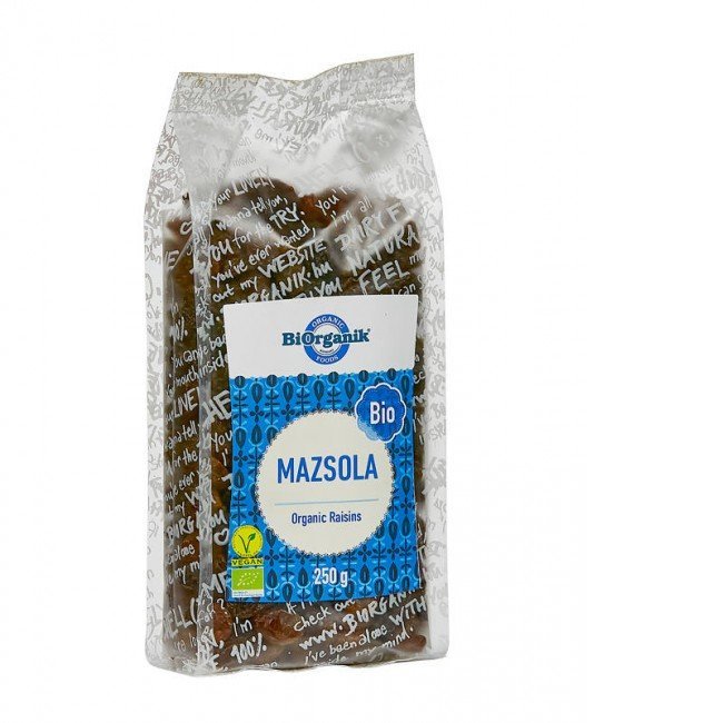 Biorganik bio mazsola 250g