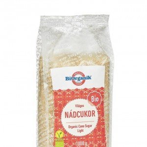 Biorganik Bio nádcukor világos 1000g