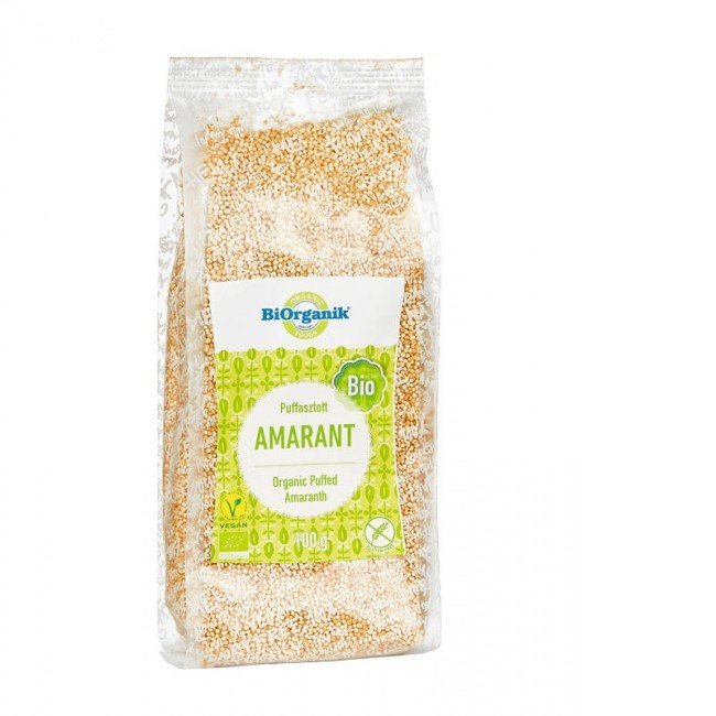 Biorganik bio puffasztott amarant 100g