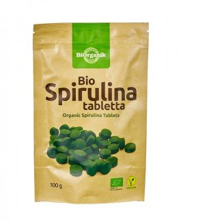 Biorganik bio spirulina tabletta 100g