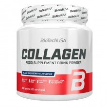 Biotech collagen italpor fekete málna 300g