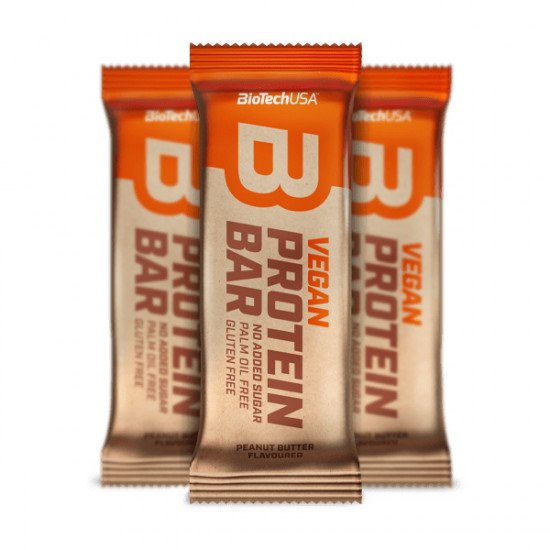 Biotech vegan protein bar mogyoróvaj 50g