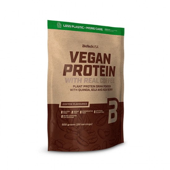 Biotech vegan protein kávé 500g