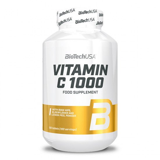 Biotech vitamin c 1000 tabletta 100db